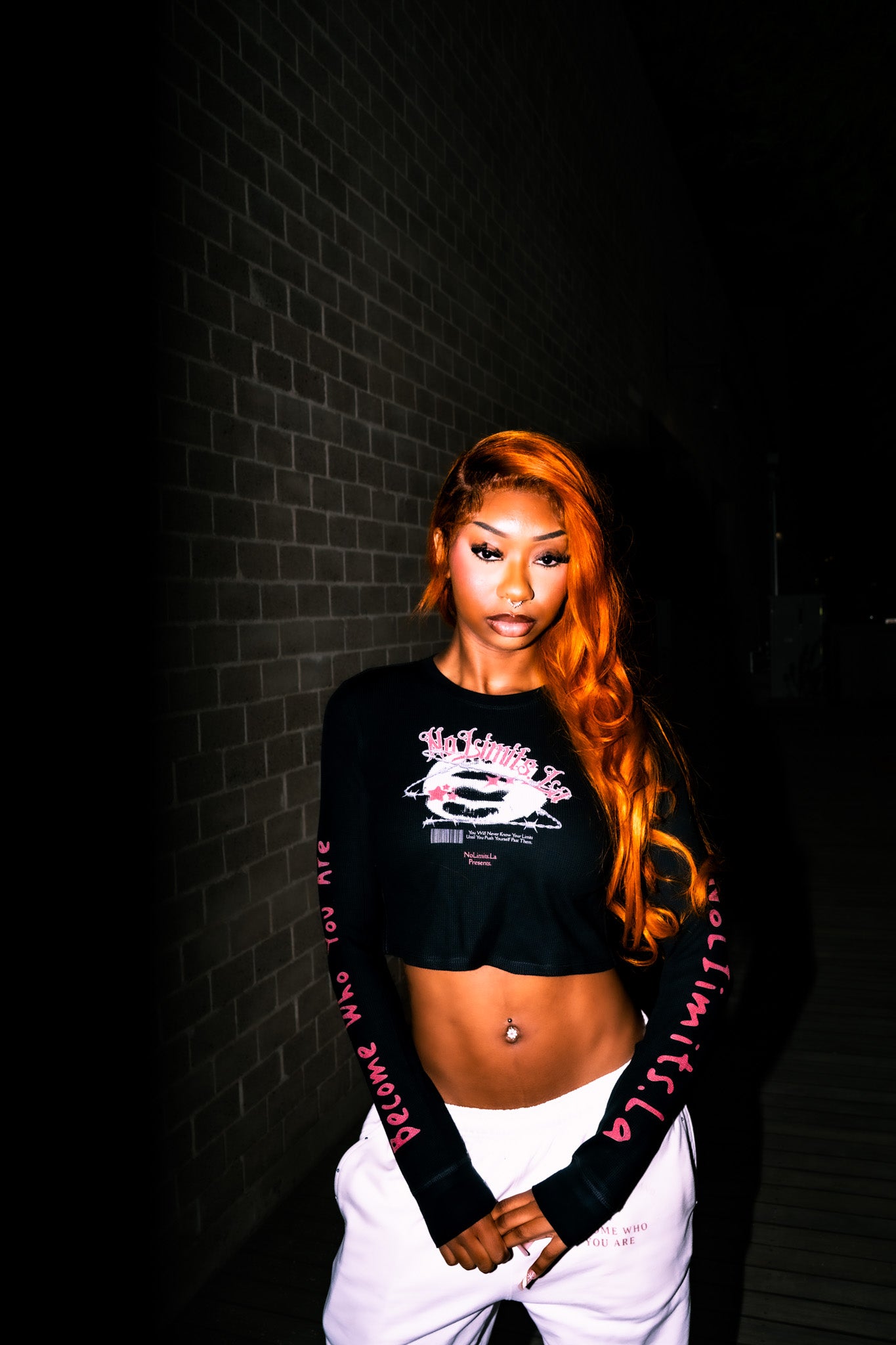 Reinvention Cropped Waffle Thermal