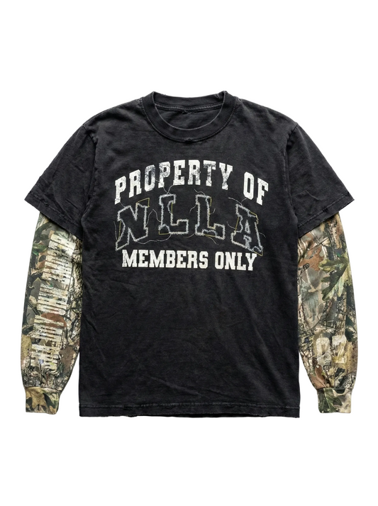 Property of NLLA – Camo Revival Longsleeve Tee